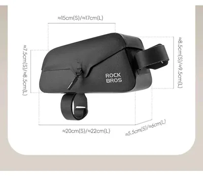 Zdjęcie produktu dla Torba rowerowa - torba na siodło - model F006 - wodoodporna - poliester
