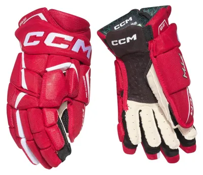 Image de Gants CCM JETSPEED FTW Femmes Senior rouge/blanc 12 pouces