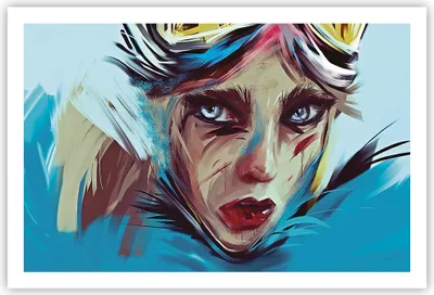 Produktbild von Poster - Poster ohne Rahmen - Stück Modern Frau - 91,5x61 cm - Wand Bild - Wanddeko - Wandbilder - Kunstposter - Wandposter - Bilder - Kunstdruck - Wanddekoration - Wandbild - P2XAA91x61-4650