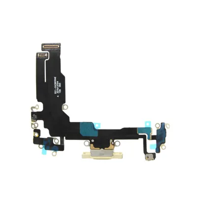 Produktbild von Ladebuchse für iPhone 15 Gelb Dock Connector Ersatz
