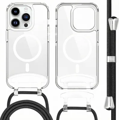 Immagine prodotto di Custodia imoshion MagSafe con cinturino rimovibile iPhone 14 Pro - Trasparente