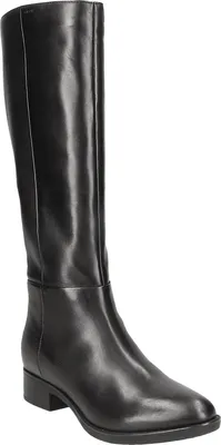 Zdjęcie produktu dla Buty GEOX FELICITY, gładka skóra, czarne, damskie