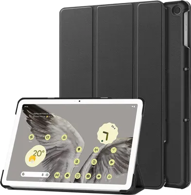 Produktbild von Smart Cover für das Google Pixel Tablet 11.0 Tablet Schutzhülle Tasche Hülle Stand Case aufstellbar in Schwarz