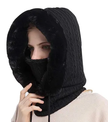 Zdjęcie produktu dla Czapka typu balaclava dla kobiet, zakrywająca całą twarz