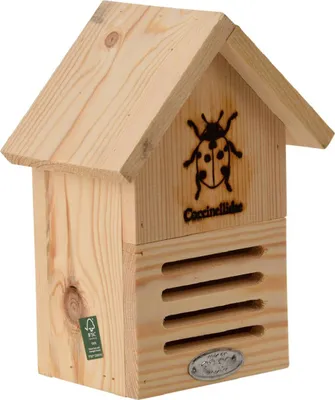 Image de Esschert Design Maison de coccinelle avec silhouette ; WA37