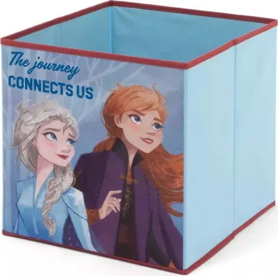 Produktbild von Disney Die Eiskönigin Elsa Kinder Spielzeug Korb Box Spielzeugkiste 31x31x31 cm