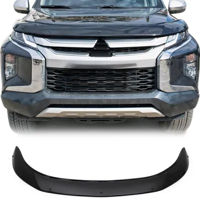 Immagine prodotto di Deflettore per cofano per Mitsubishi L200 2019-2025 in acrilico nero