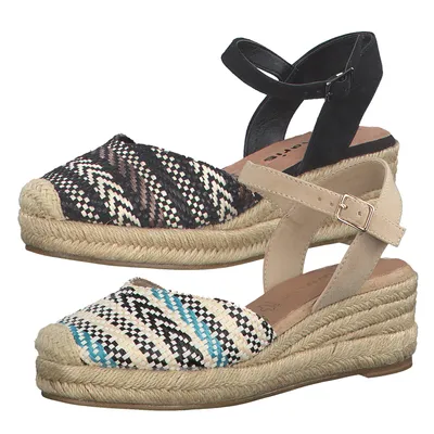 Produktbild von Tamaris Damen Sandalen Plateau Keilabsatz 1-29606-26, Größe:40 EU, Farbe:Beige