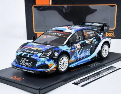 Produktbild von FORD PUMA Rally1 #13 G.Munster/L.Louka Zentraleuropäische Rallye 2023 IXO 1:18