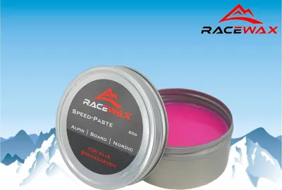 Produktbild von RaceWax Speed Paste Skiwax Speedwachs Skiwachs Rennwachs alle Schneearten 80g