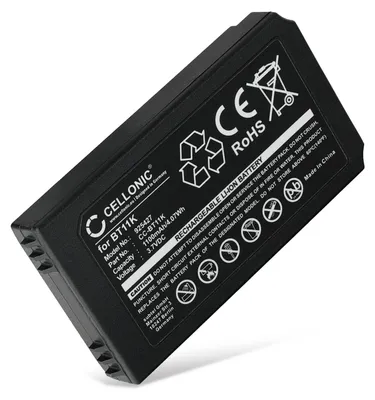 Produktbild von CELLONIC 1x Akku für Fernbedienung Kompatibel mit Ikusi IK2, PUPITRE IK2, T70/2, BT11K - (1100mAh , 3.7V)