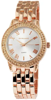 Produktbild von Excellanc Damenuhr mit Metallarmband