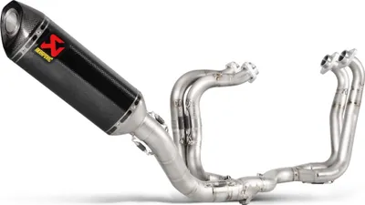 Immagine prodotto di Scarico completo Akrapovic Evolution carbonio Aprilia Tuono V4