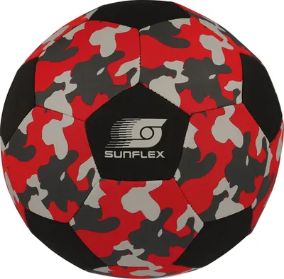 Produktbild von Sunflex Neopren Fußball Größe 5 Camo Rot