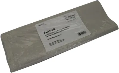 Produktbild von Rheita Packseide, lichtgrau, 50 x 75 cm, Packung mit 1,25 kg