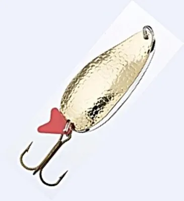 Produktbild von Angelköder Doppelblinker Karas Duo Gold 20g, Blinkerblatt 6cm mit akustischem Reiz