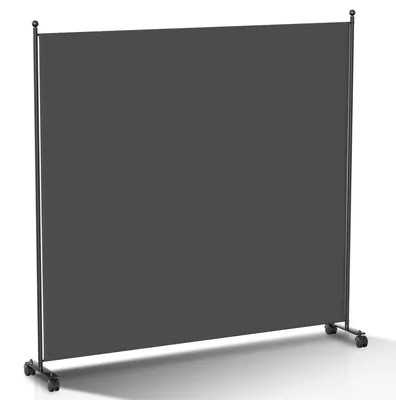 Produktbild von Raumteiler Paravent 1-teilig Klappbar 187 x 181 cm Anthrazit