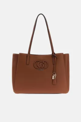 Produktbild von Damen Handtasche Braun: Stilvoll & Praktisch mit Laptopfach