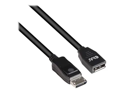 Obrázek produktu pro CLUB3D CAC-1022, 2 m, Displayport 1.4, Displayport 1.4, Samec, Samice, Přímý
