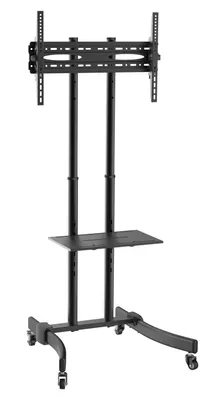 Produktbild von VDD Gaming TV-Ständer Ausstellungsständer - mobil höhenverstellbar und neigbar - 171 cm hoch