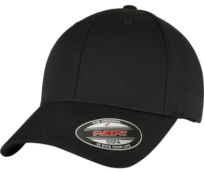 Produktbild von FLEXFIT 6277AS | Alpha Shape Flexfit Cap - Farbe: Black - Größe: S/M