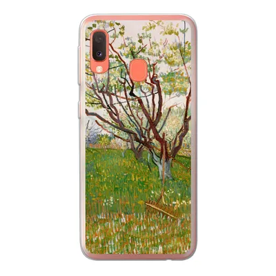 Produktbild von MuchoWow® Handyhülle Schutzhülle Hülle für Samsung Galaxy A20e Blühender Obstgarten - Vincent van Gogh Silikon Softcase Handy Hülle - Abdeckung