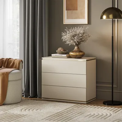Zdjęcie produktu dla Kredens Vicco Linette Kaszmir 80 x 70 cm z 3 szufladami, Model 57965