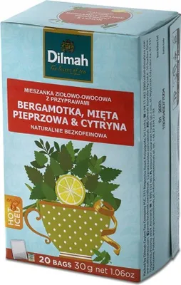 Obrázok produktu pre Dilmah ovocný čaj s príchuťou pomaranča a citróna, 20 vrecúšok