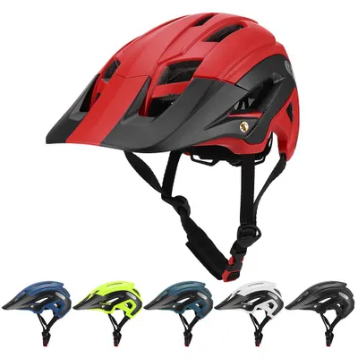 Produktbild von Lixada Leichter Fahrradhelm mit abnehmbarem Visier Mountainbike-Sport-Sicherheitshelm 16 Belüftungsöffnungen