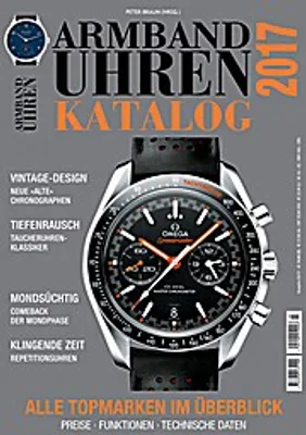 Produktbild von Armbanduhren Katalog 2017