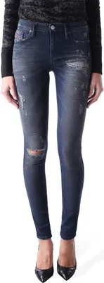 Produktbild von Diesel Skinzee 0847V Stretch Damen Jeans Hose Skinny