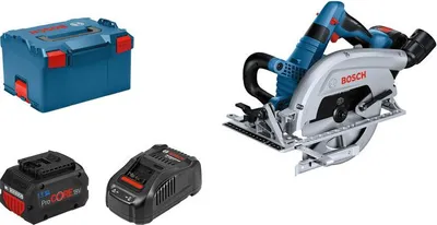 Produktbild von Akku-Kreissäge BITURBO GKS 18V-70 L, 2 x Akku ProCORE18V 5.5Ah in L-BOXX