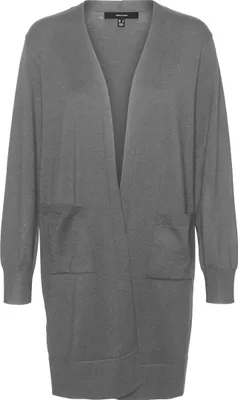 Produktbild von VERO MODA Damen Cardigan lange Strickjacke loose fit Größe: XS