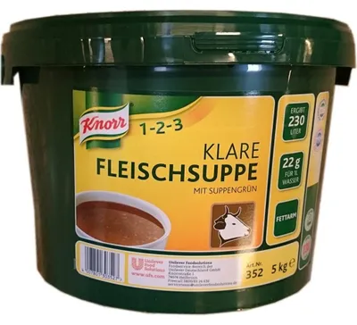 Produktbild von Knorr Klare Fleischsuppe 5 kg