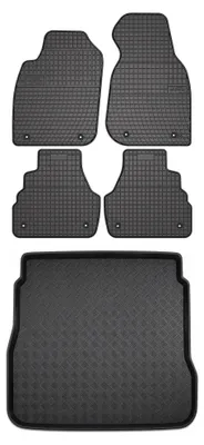 Immagine prodotto di Tappetini gomma SolidPRO + bagagliaio per Audi A6 C5 1997-2004 5 pezzi