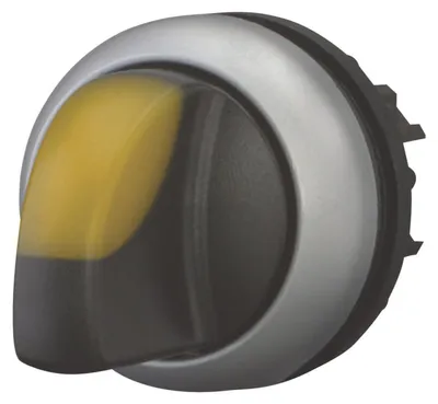 Image de Eaton bouton de sélection lumineux, manette (M22-WLK3-Y)