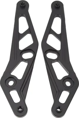 Image de Support de pare-brise pour moto, réglable, aluminium CNC, support stable, haute résistance, pour FORZA125, FORZA350, NSS350, noir