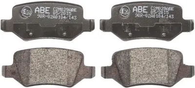 Produktbild von ABE Bremsbeläge Satz Hinten passend für MERCEDES-BENZ A-Klasse (W169) C2M029ABE