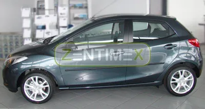 Produktbild von Schutzleisten kompatibel mit Mazda 2 2007-2010 Schrägheck Hatchback 5-türer
