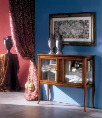 Image de Vitrine Armoires Meubles Classiques Vitrines Salon Buffet Bois