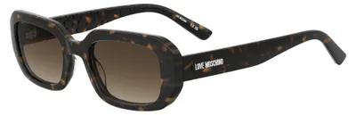 Produktbild von Moschino Love MOL111/S Havana 53/21/131.5 Damen Sonnenbrillen