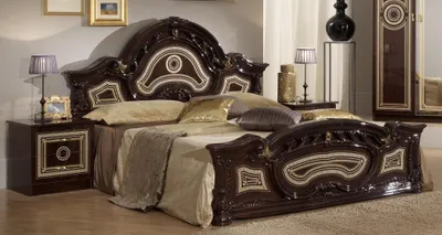 Image de Lit rembourré design Lit LitsLit en bois Lit double Lit double Lit design NOUVEAU