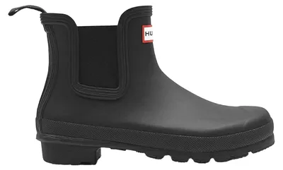 Produktbild von Hunter - "Original" Stiefeletten für Damen, Wasserfest, Blockabsatz GT16536 (41 EU) (Schwarz)