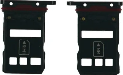 Produktbild von Simkarten Halter für Huawei P30 Pro (VOG-L29), Schwarz