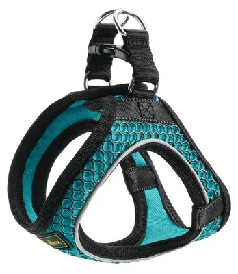 Immagine prodotto di Pettorina per cani Hunter Hilo-Comfort turchese taglia S/M (48-55 cm)