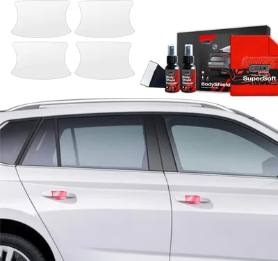 Produktbild von 4in1 Schutzfolie Grizz Protector für Türgriffmulden - Skoda Kamiq (2024-2025)