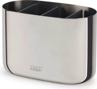 Obrázok produktu pre Joseph Joseph EasyStore, držiak na zubnú kefku, Nerezová oceľ, Nerezová oceľ, Sink, Tabuľka, okno, 175 mm, 94 mm