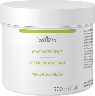 Produktbild von cosiMed Massagecreme, Massage Creme, Wellness, Physiotherapie, 500 ml
