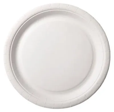 Produktbild von Duni Pappteller weiß Ø 22 cm - 20 Stück