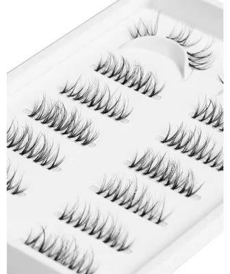 Produktbild von Cluster Wimpern Natürliche Halbwimpern DIY Wimpernverlängerungen 7 Paare DY11